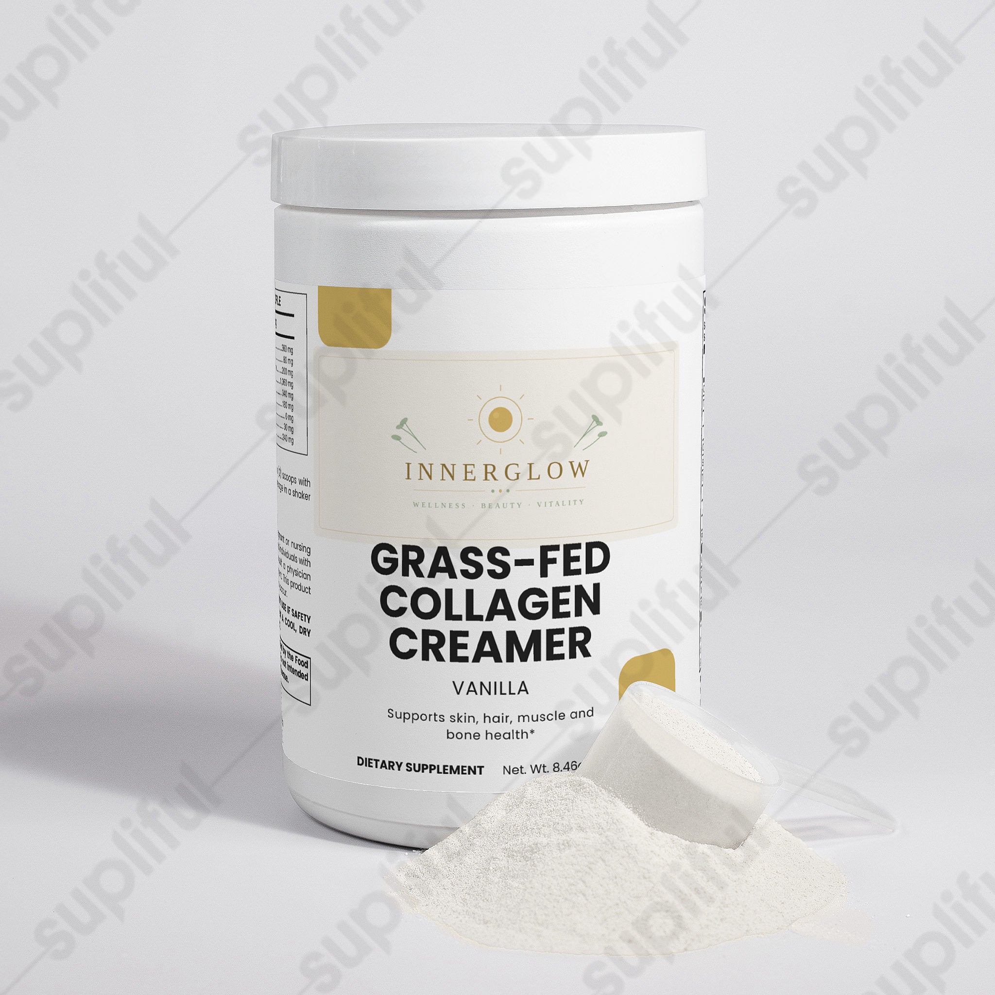 Grass-Fed Collagen Creamer (Vanilla)