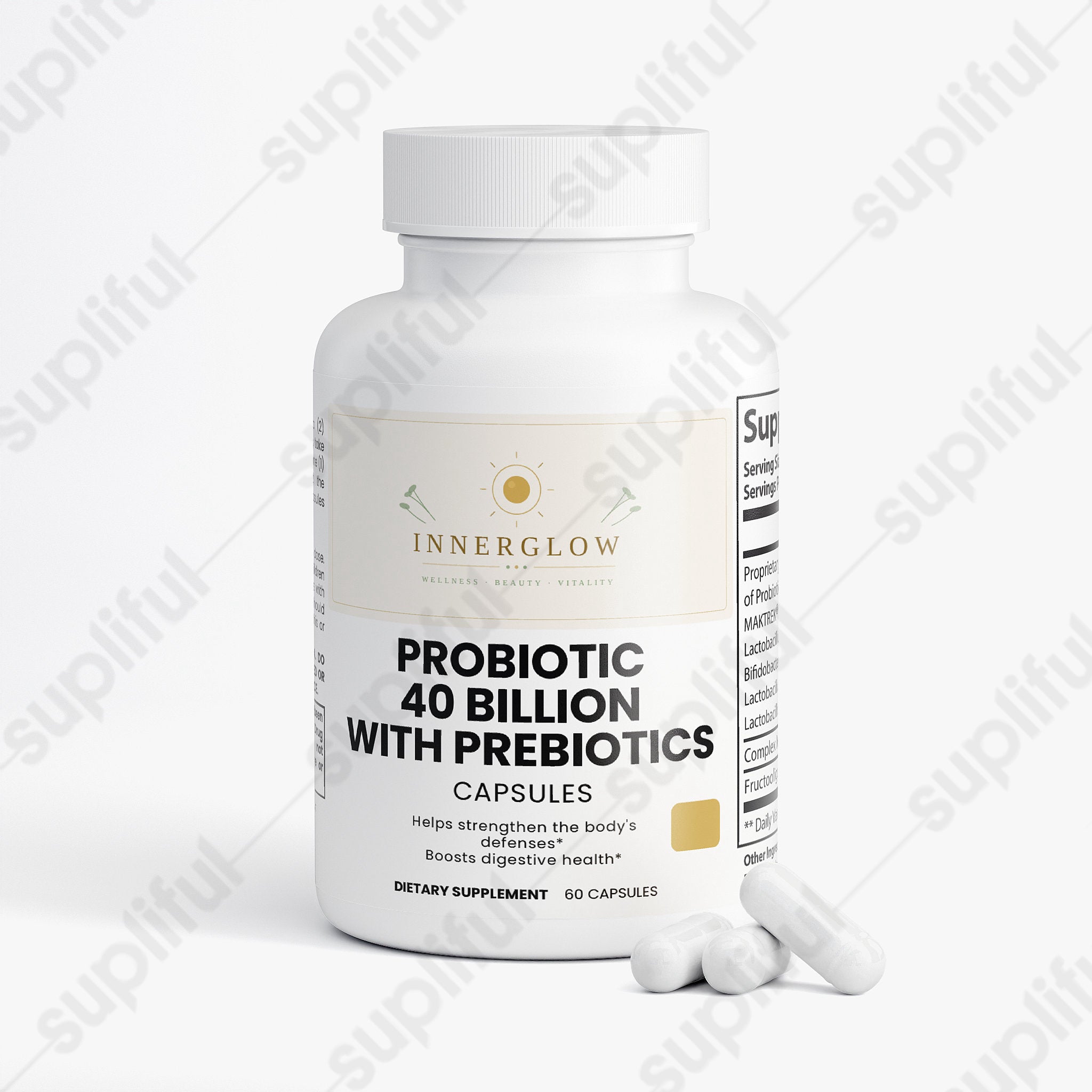 Probiotic 40 Billion with Prebiotics
